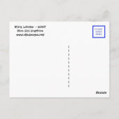 Harnstuben mit Bling Postcard Postkarte (Rückseite)