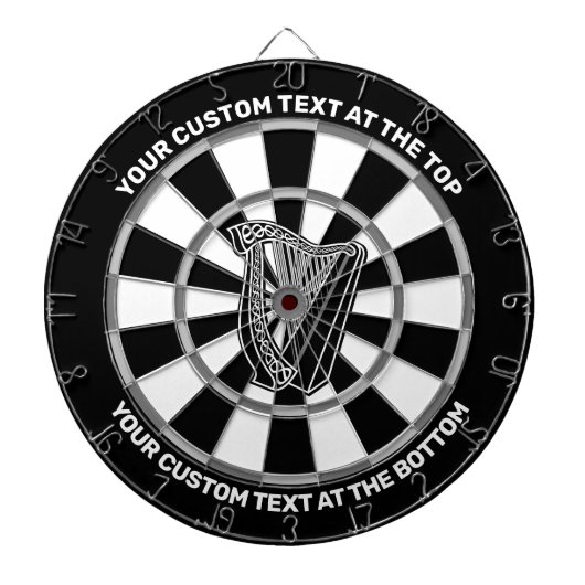 Harnsymbol-Dartboard mit benutzerdefiniertem Text Dartscheibe (vorne)