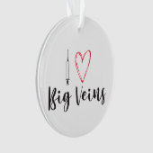 Harnwege Akrylornament, Kreis Ornament (Vorderseite)