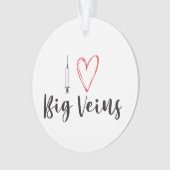 Harnwege Akrylornament, Kreis Ornament (Vorderseite)