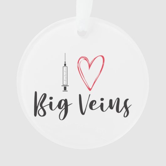 Harnwege Akrylornament, Kreis Ornament (Vorderseite)