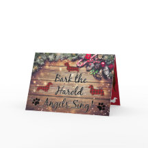 Harold Angels Sing Weihnachtskarte