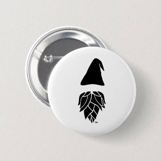 Harold der Gnome Button (Vorne & Hinten)
