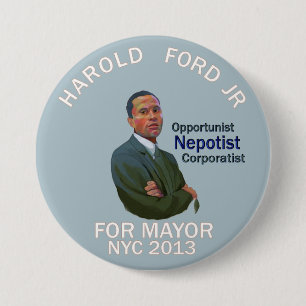 Harold-Ford, jr. für NYC Bürgermeister 2013 Button