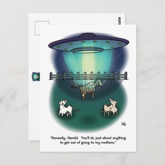 Harold Postcard Postkarte (Vorne/Hinten)