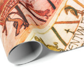 Harold schwört Eid auf heilige Relikte Geschenkpapier (Rolleneckpunkt)