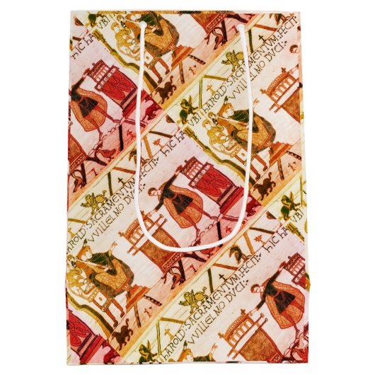 Harold schwört Eid auf heilige Relikte Mittlere Geschenktüte (Rückseite)