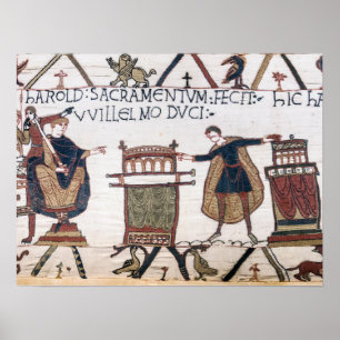 Harold schwört Eid auf heilige Relikte Poster