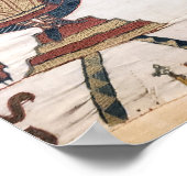 Harold schwört Eid auf heilige Relikte Poster (Ecke)