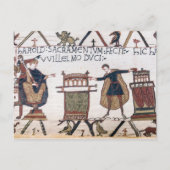 Harold schwört Eid auf heilige Relikte Postkarte (Vorderseite)