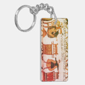 Harold schwört Eid auf heilige Relikte Schlüsselanhänger (Vorderseite links)