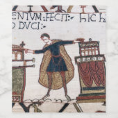 Harold schwört Eid auf heilige Relikte Weinetikett (Einzelnes Label)