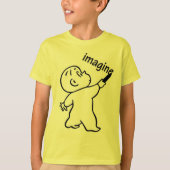 Harold und der Lila Crayon "Imagine" T-Shirt (Vorderseite)