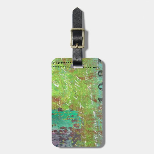 "Harold, watcher of the forgotten" Gepäckanhänger (Vorderseite vertikal)