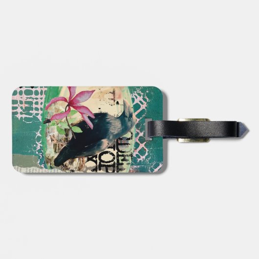 "Harold, watcher of the forgotten" Gepäckanhänger (Rückseite horizontal)