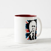 Harold Wilson Zweifarbige Tasse (VorderseiteRechts)