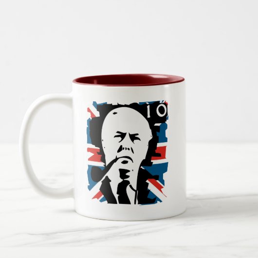 Harold Wilson Zweifarbige Tasse (Links)