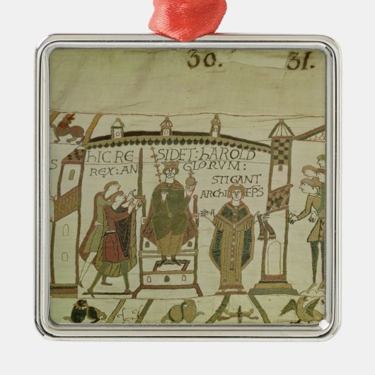 Harold wird die Krone und angeboten Silbernes Ornament (Vorne)