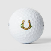 Harp And Shamrocks Golfball (Vorderseite)