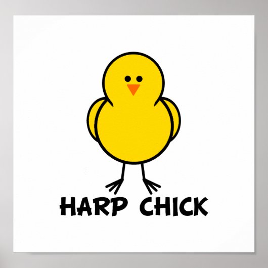 Harp Chick Poster (Vorne)