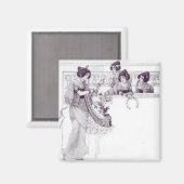 Harp Concert Magnet (Vorderseite/Rückseite)