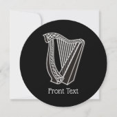 Harp Icon Einladung (Vorderseite)