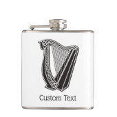 Harp Icon Flachmann (Vorderseite)