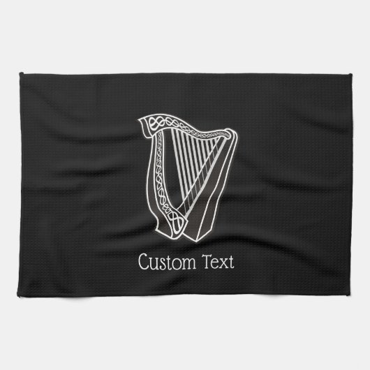 Harp Icon Geschirrtuch (Horizontal)