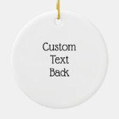 Harp Icon Keramik Ornament (Hinten)