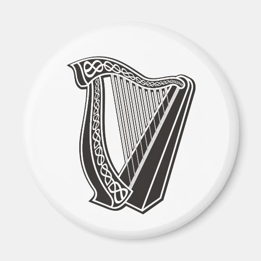 Harp Icon Magnet (Vorne)