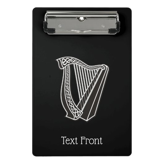 Harp Icon Mini Klemmbrett (Vorderseite)