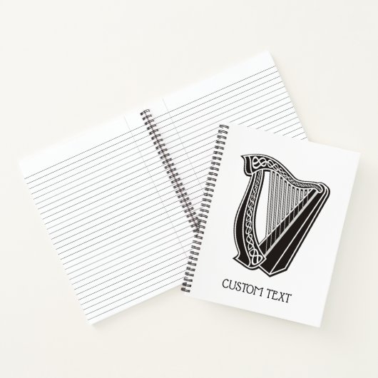 Harp Icon Notizblock (Innenseite)