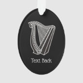 Harp Icon Ornament (Rückseite)
