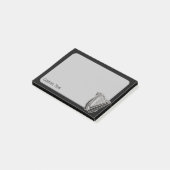 Harp Icon Post-it Klebezettel (angewinkelt)