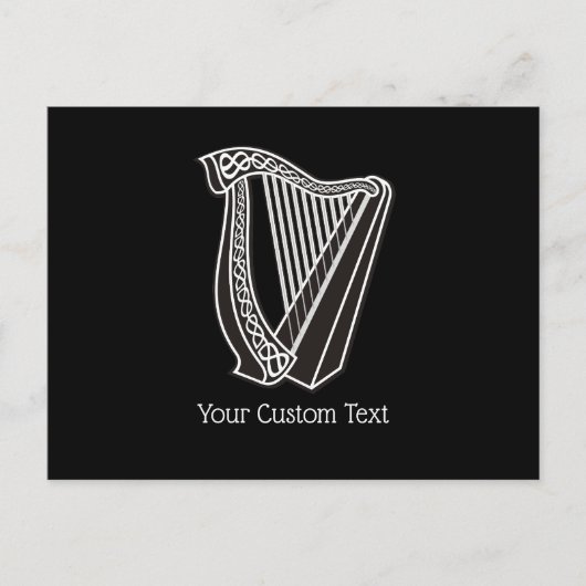 Harp Icon Postkarte (Vorderseite)