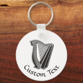 Harp Icon Schlüsselanhänger (Vorderseite)
