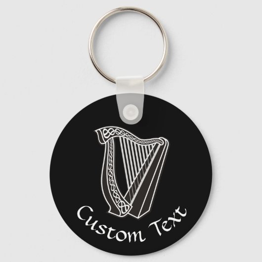 Harp Icon Schlüsselanhänger (Vorderseite)