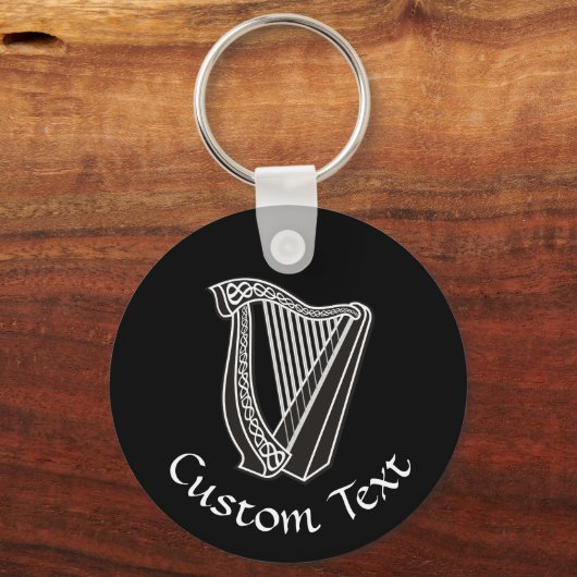 Harp Icon Schlüsselanhänger (Vorderseite)