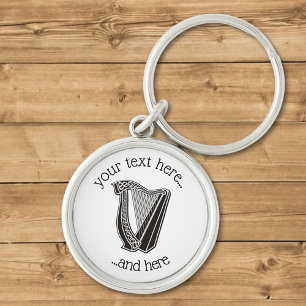 Harp Icon Schlüsselanhänger