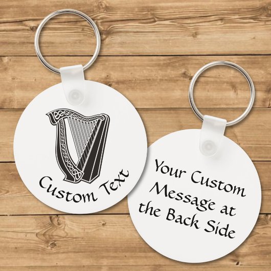 Harp Icon Schlüsselanhänger