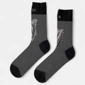 Harp Icon Socks Socken (Linkes Detail)