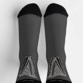 Harp Icon Socks Socken (Oben)