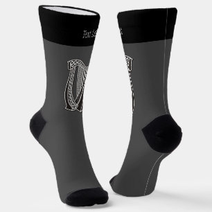 Harp Icon Socks Socken