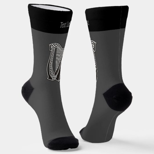 Harp Icon Socks Socken (Gewinkelt)