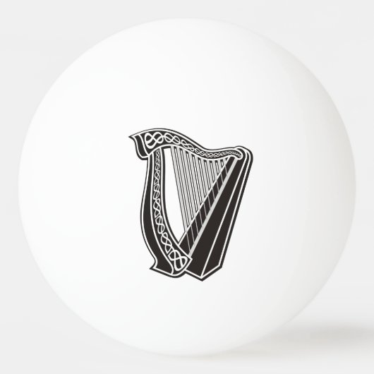 Harp Icon Tischtennisball (Vorderseite)
