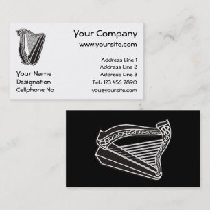 Harp Icon Visitenkarte