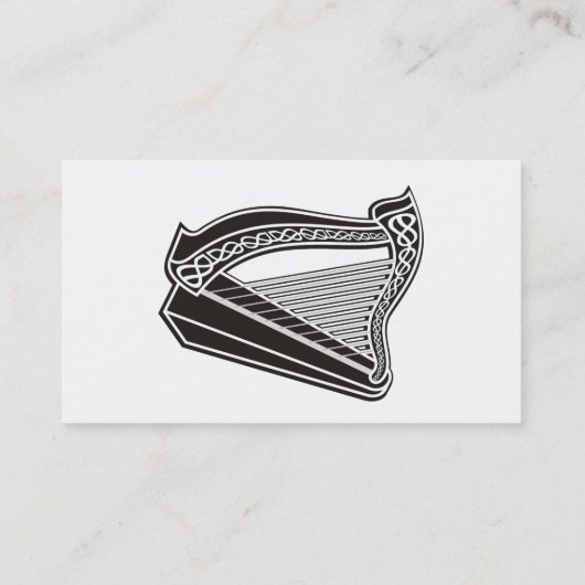Harp Icon Visitenkarte (Rückseite)
