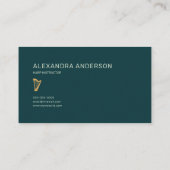 Harp Instructor Visitenkarte (Rückseite)