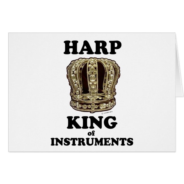 Harp King of Instruments (Vorderseite (Horizontal))