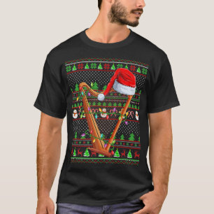 Harp Music Lover Familie Matching Ugly Harp Christ T-Shirt